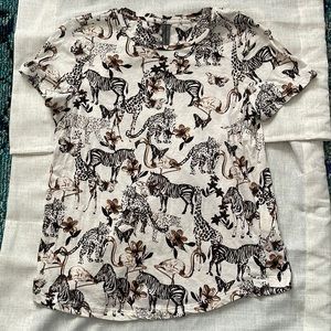 Anthropologie safari tee
